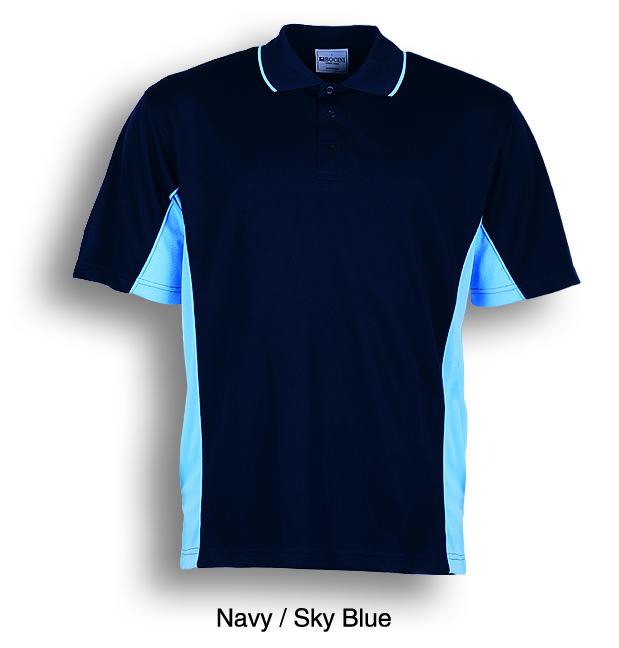 navy sky,Breezeway Panel  Polo Shirt Short sleeve      UPF: excellent protection     160gsm, 100% breezeway polyester fabric     Breathable  micromesh fabric     Draws Sweat from Body, Quick Dry